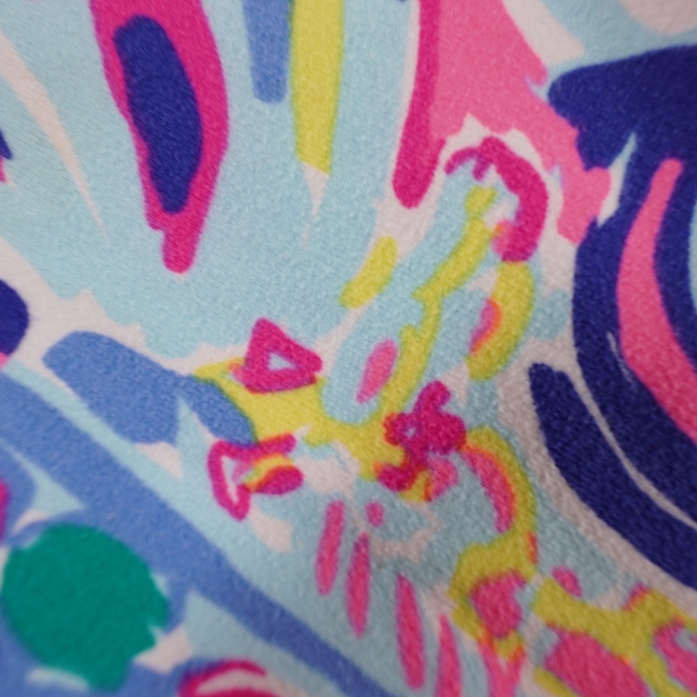Lilly Pulitzer Luxletic Capri Leggings Multicolor Size XS Preppy Resort Colorful - Picture 12 of 13